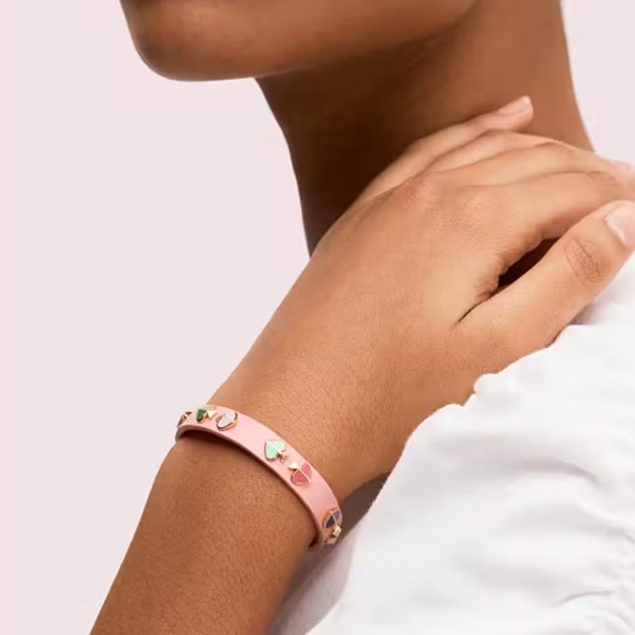 Enamel Kate Spade Studded Bracelet - Picture 4 of 4
